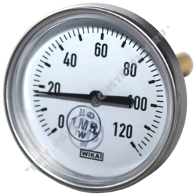 Термометр биметаллический Wika 3901912 А5002 120C Дк 100 L=100 в Новосибирске 1