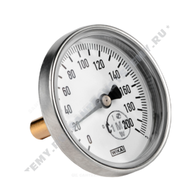 Термометр биметаллический Wika 3905055 А5001 200C Дк 80 L=40 в Новосибирске 0