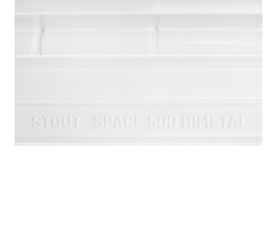 Радиатор биметаллический боковое подключение STOUT Space 500 10 секций SRB-0310-050010 в Новосибирске 7