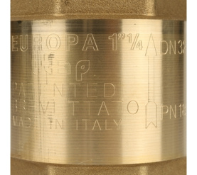 Клапан обратный пружинный муфтовый с металлическим седлом EUROPA 100 1 1/4 Itap в Новосибирске 7