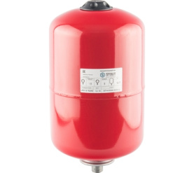 Расширительный бак на отопление 12 л. (цвет красный) STOUT STH-0004-000012 в Новосибирске 0