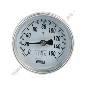 Термометр биметаллический Wika 3905896 А5001 160C Дк 80 L=60 в Новосибирске 2