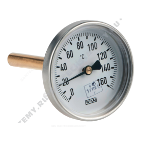 Термометр биметаллический Wika 3905900 А5001 160C Дк 80 L=100 в Новосибирске 0