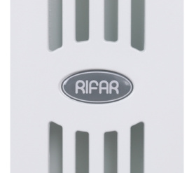 Радиатор биметаллический боковое подключение (белый RAL 9016) RIFAR SUPReMO 500 4 секции в Новосибирске 8