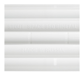 Радиатор биметаллический боковое подключение STOUT Space 350 10 секций SRB-0310-035010 в Новосибирске 7