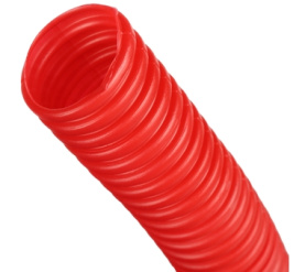 Труба гофрированная ПНД, цвет красный, наружным диаметром 32 мм для труб диаме STOUT SPG-0002-503225 в Новосибирске 2