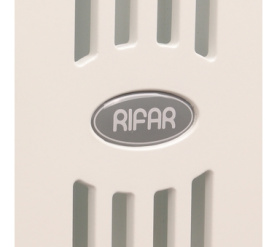 Радиатор биметаллический нижнее правое подключение (белый RAL RIFAR SUPReMO VENTIL 350 SVR 8 секций в Новосибирске 6