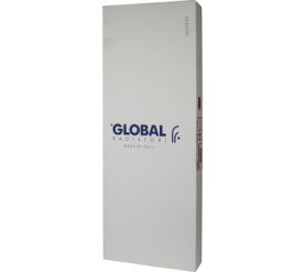 Радиатор биметаллический боковое подключение (белый RAL 9010) Global STYLE EXTRA 350 14 секций в Новосибирске 11