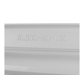 Радиатор алюминиевый ROMMER Profi 500 (AL500-80-80-100) 6 секции в Новосибирске 7