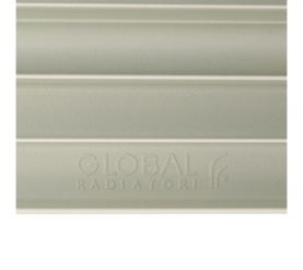 Радиатор биметаллический боковое подключение (белый RAL 9010) Global STYLE PLUS 500 10 секций в Новосибирске 9