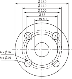 Циркуляционный насос Wilo Top-SD 40/7 EM PN6/10 в Новосибирске 2