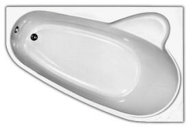 Акриловая ванна Vagnerplast Selena 160x105 R асимметричная VPBA163SEL3PX-01 в Новосибирске 0