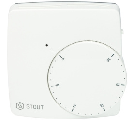Термостат комнатный электронный WFHT-DUAL включ. дистанционный датчик «в пол» STOUT STE-0002-000010 в Новосибирске 0