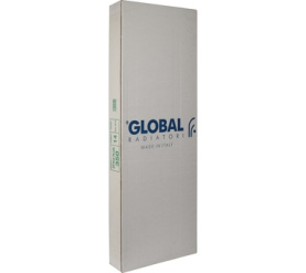 Радиатор биметаллический боковое подключение (белый RAL 9010) Global STYLE PLUS 350 14 секций в Новосибирске 11