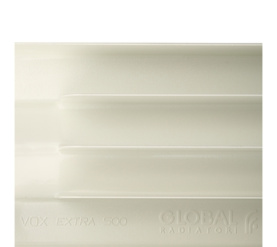 Радиатор алюминиевый боковое подключение (белый RAL 9010) Global VOX EXTRA 500 10 секций в Новосибирске 8