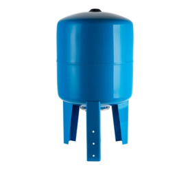 Расширительный бак, гидроаккумулятор 80 л. вертикальный (цвет синий) STOUT STW-0002-000080 в Новосибирске 4