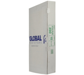 Радиатор биметаллический боковое подключение (белый RAL 9010) Global STYLE PLUS 350 10 секций в Новосибирске 8
