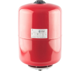 Расширительный бак на отопление 18 л. (цвет красный) STOUT STH-0004-000018 в Новосибирске 0