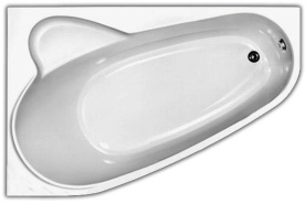 Акриловая ванна Vagnerplast Selena 160x105 L асимметричная VPBA163SEL3LX-01 в Новосибирске 0
