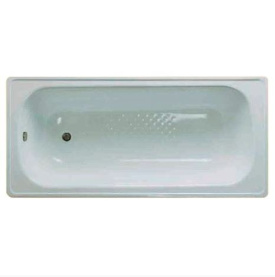 Стальная ванна Aqualux Palermo 006-406801 150х70х39 с ножками в Новосибирске 1