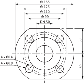 Циркуляционный насос Wilo Top-SD 50/15 DM PN6/10 в Новосибирске 2