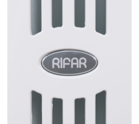 Радиатор биметаллический боковое подключение (белый RAL 9016) RIFAR SUPReMO 500 12 секций в Новосибирске 8