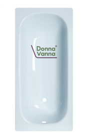 Ванна стальная ВИЗ Donna Vanna 150x70 летний небесный, с опорной подставкой, DV-51920 в Новосибирске 1