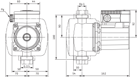 Циркуляционный насос Wilo Top-Z 25/6 DM PN6/10 в Новосибирске 1